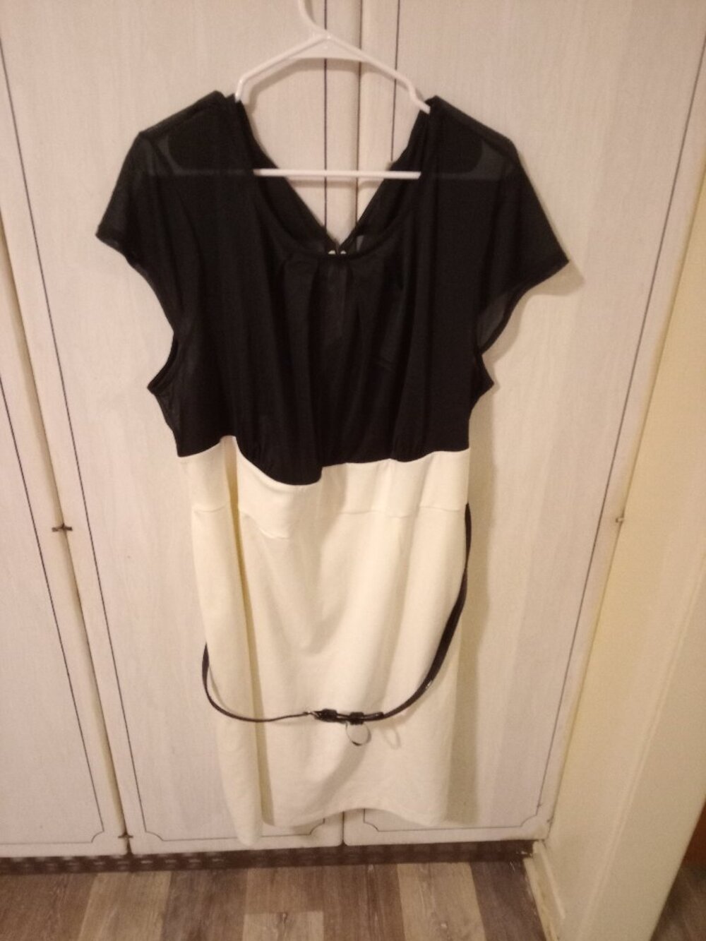 Black and White Dress